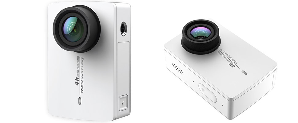 экшн камера белого цвета