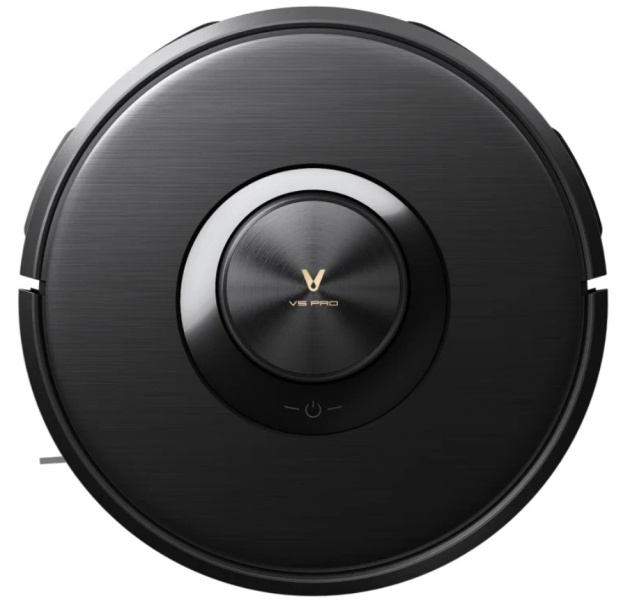Робот-пылесос Viomi Robot Vacuum V5 Pro, чёрный фото 3