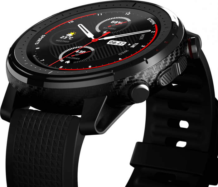 Умные часы Xiaomi Huami Amazfit Stratos 3, черные фото 3