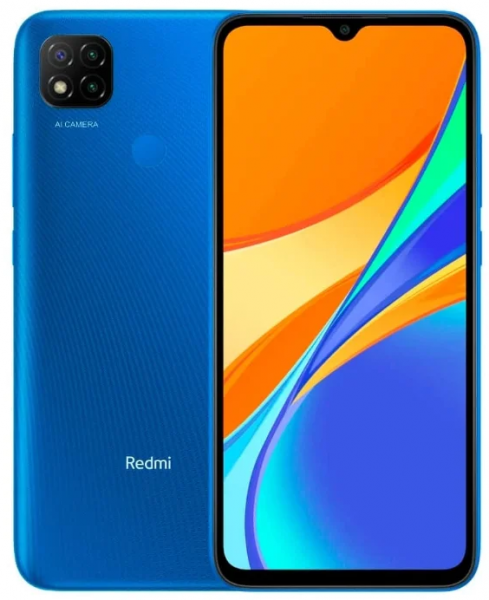 Смартфон Xiaomi RedMi 9C 3/64Gb (NFC) Blue (Синий) Global Version фото 3