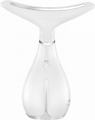 Ультразвуковой массажер для разглаживания морщин на шее Xiaomi Wellskins, белый - фото