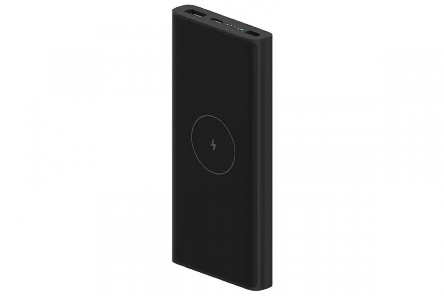Внешний аккумулятор с поддержкой беспроводной зарядки Xiaomi Mi 10000 mAh 10W Wireless Power Bank (BHR5460GL), черный фото 2