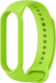 Ремешок силиконовый для Mi Band 5, зеленый - фото