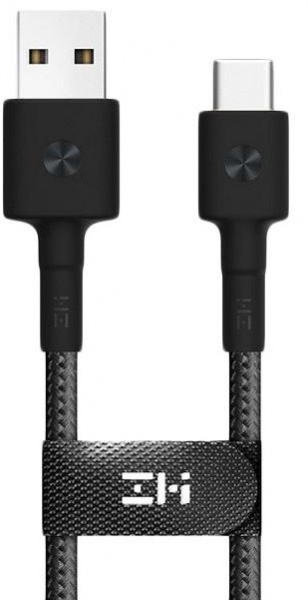 Кабель ZMI USB/Type-C 100 см (AL401) черный фото 1
