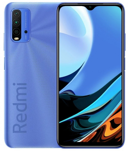 Смартфон Xiaomi RedMi 9T 4/64Gb (no NFC) Blue (Голубой) Global Version фото 2