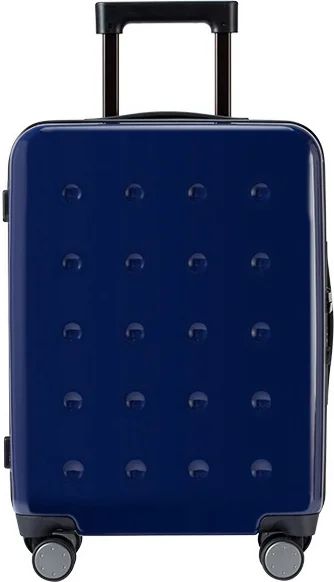 Чемодан Xiaomi NINETYGO Polka dots Luggage 20" синий фото 2