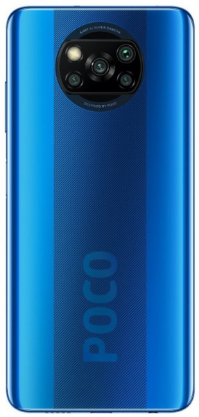 Смартфон Poco X3 NFC 6/64Gb Blue (Синий) Global Version фото 2