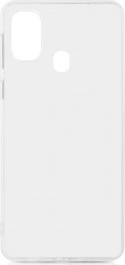 Чехол для смартфона Samsung Galaxy M31 Silicone iBox Crystal (прозрачный), Redline фото 1