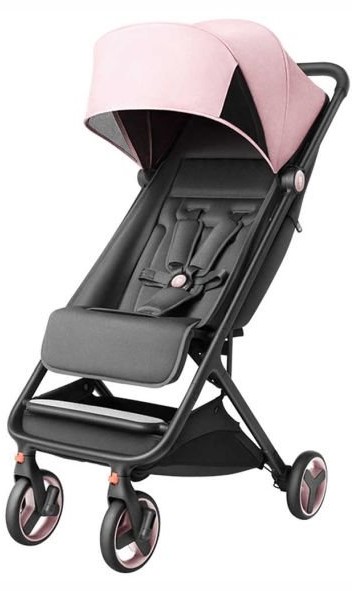 Xiaomi MITU Baby Folding Stroller - прогулочная коляска, розовая фото 1