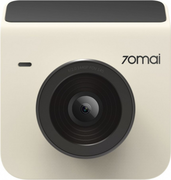 Видеорегистратор 70mai A400-1 Dash Cam, 2 камеры, слоновая кость фото 1
